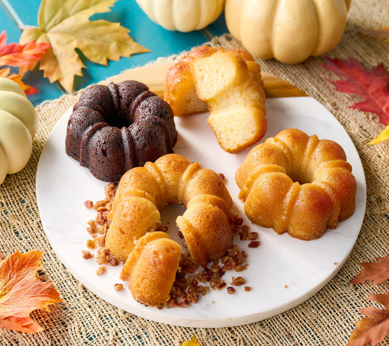 Island Treasures (4) 4-oz Autumn Flavored Rum Cakes — Main view