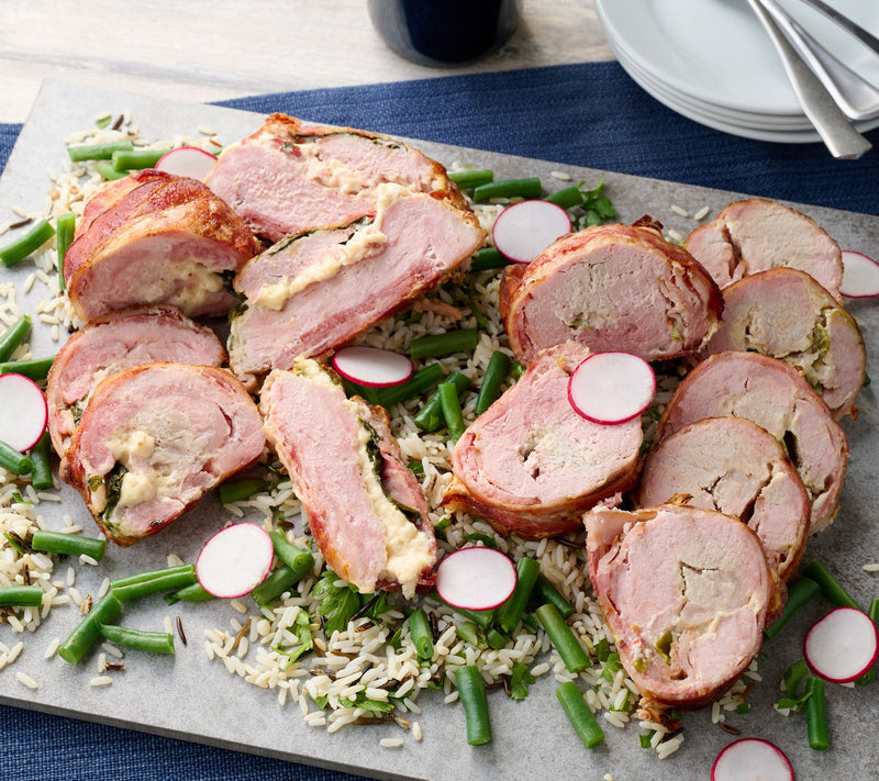 Family Farms (6) 14-oz Bacon Wrapped Stuffed Pork — Main view