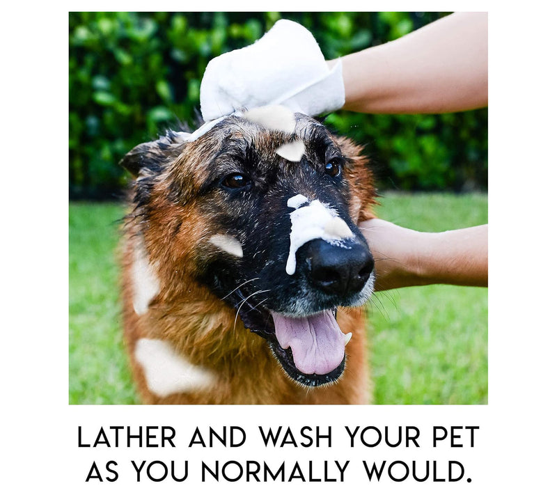 Scrubby Pet 15-Pk Rinse Free On-the-Go Shampoo Pet Mittens — View 6