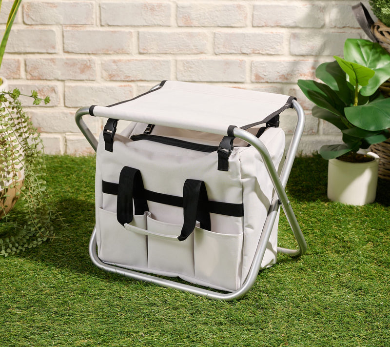 P.S. Home Portable Garden Seat with Removable Tool Bag — View 3