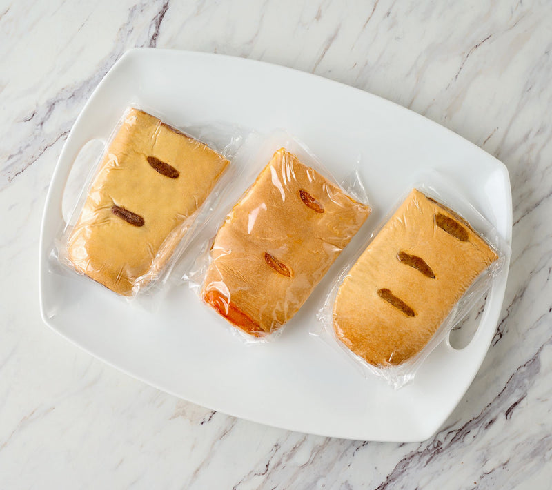 Butter Maid Bakery (3) 12-oz Nut Kolachi Pastries — View 2
