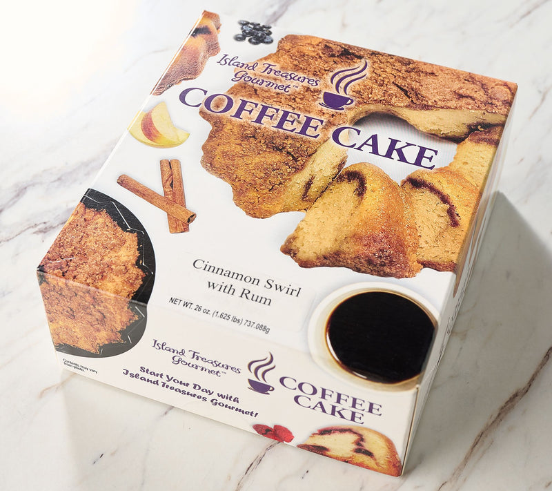 Island Treasures 26 oz. Coffee Cake Swirl with Rum — View 3