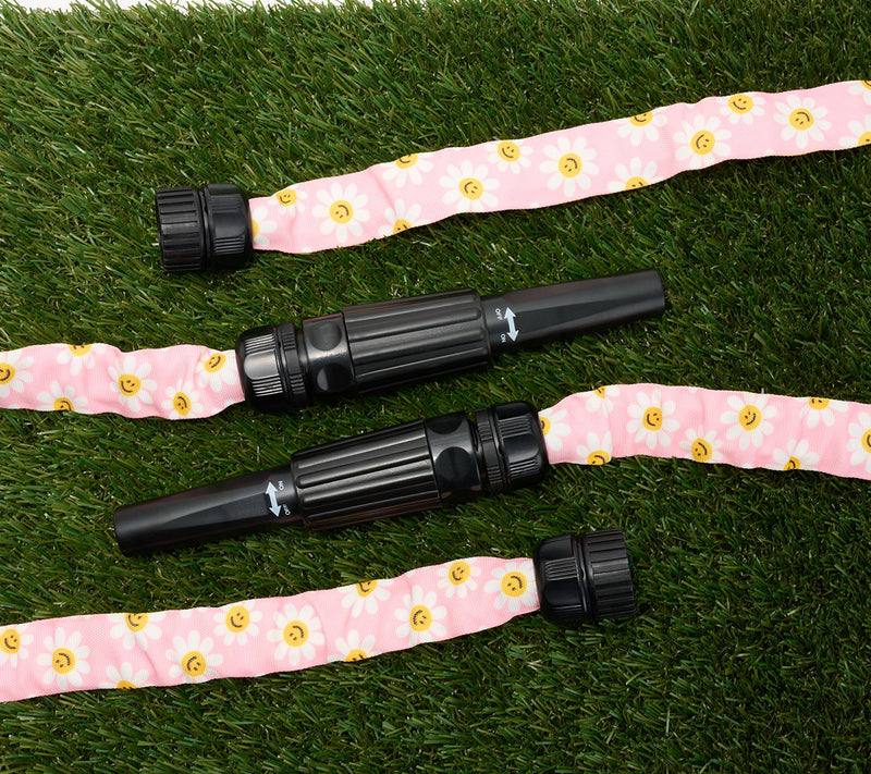 Bernini 2-pack 40' Fabric HydroHose Compact Hoses with Nozzles — View 10