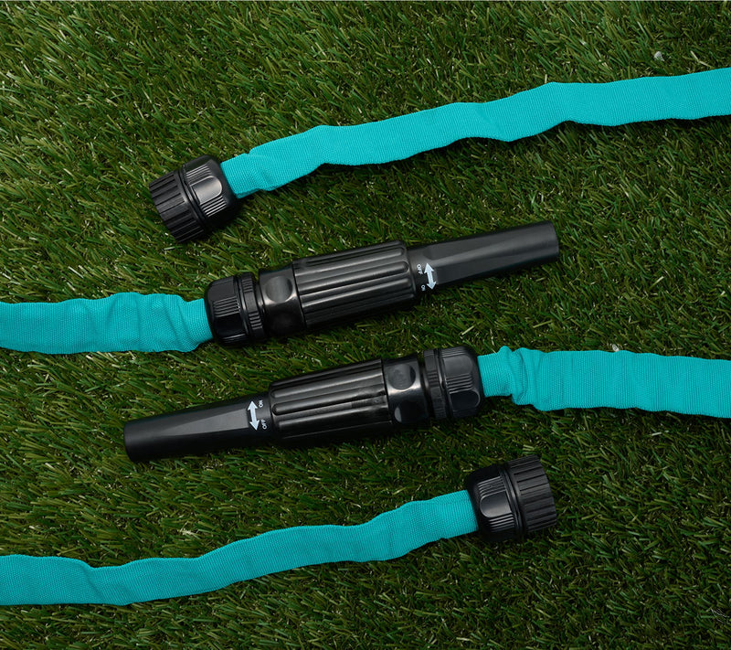 Bernini 2-pack 40' Fabric HydroHose Compact Hoses with Nozzles — View 12