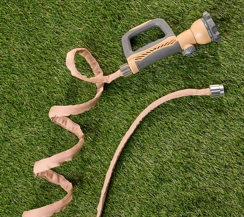 Bernini 40' Expanding Fabric Garden Hose with Easy Grip Nozzle — View 7