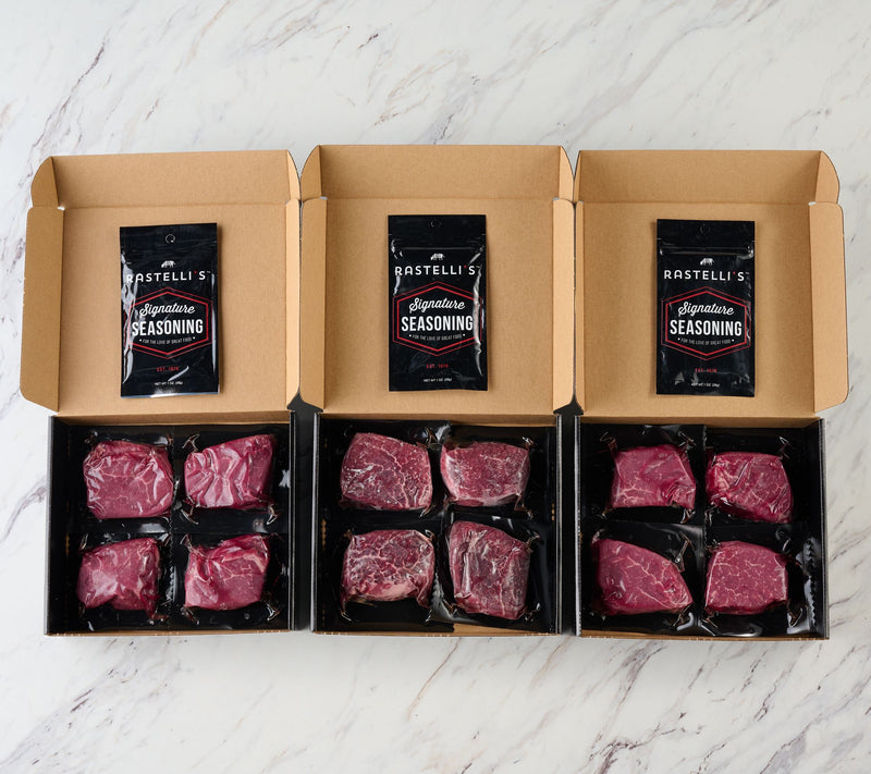 Rastelli's (12) 4-oz Black Angus Filet Mignon in Gift Boxes — View 2