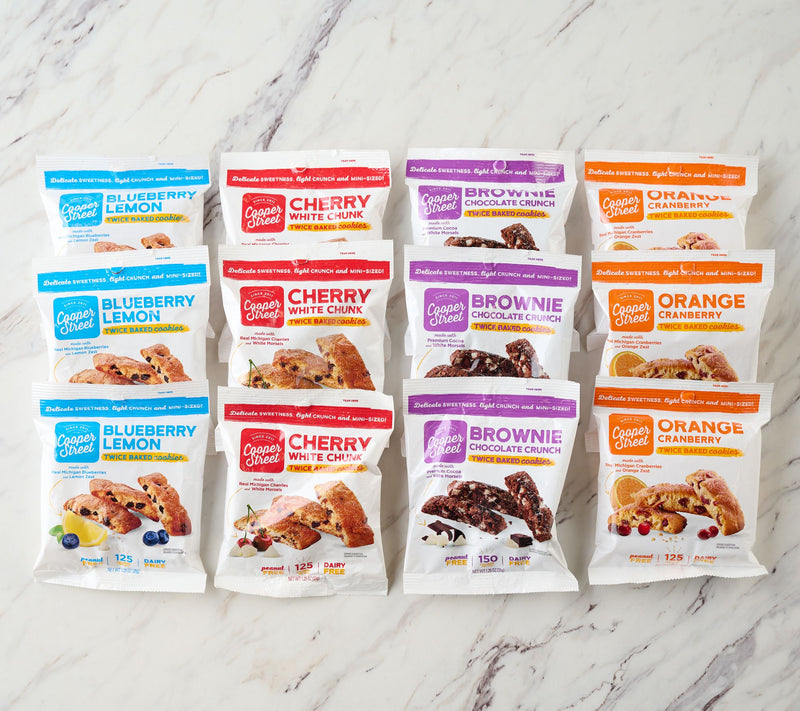 Cooper Street 12 Single Serve Bags Twiced Baked Cookies — View 2