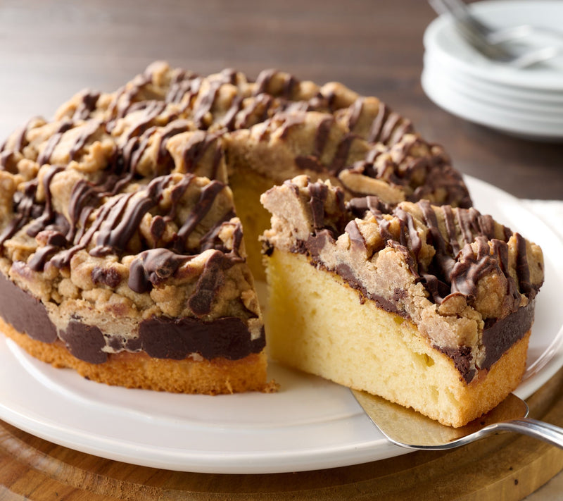Hahn's Bakery 2.5lb Chocolate or Traditional German Butter Crumb Cake — Main view