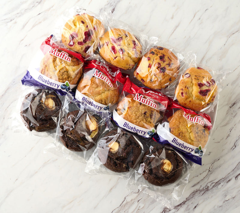 David's Cookies (12) 6-oz Individual Jumbo Muffins — View 2