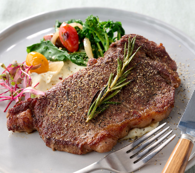Kansas City Steak Co. (8) 10-oz Strip Steaks — Main view
