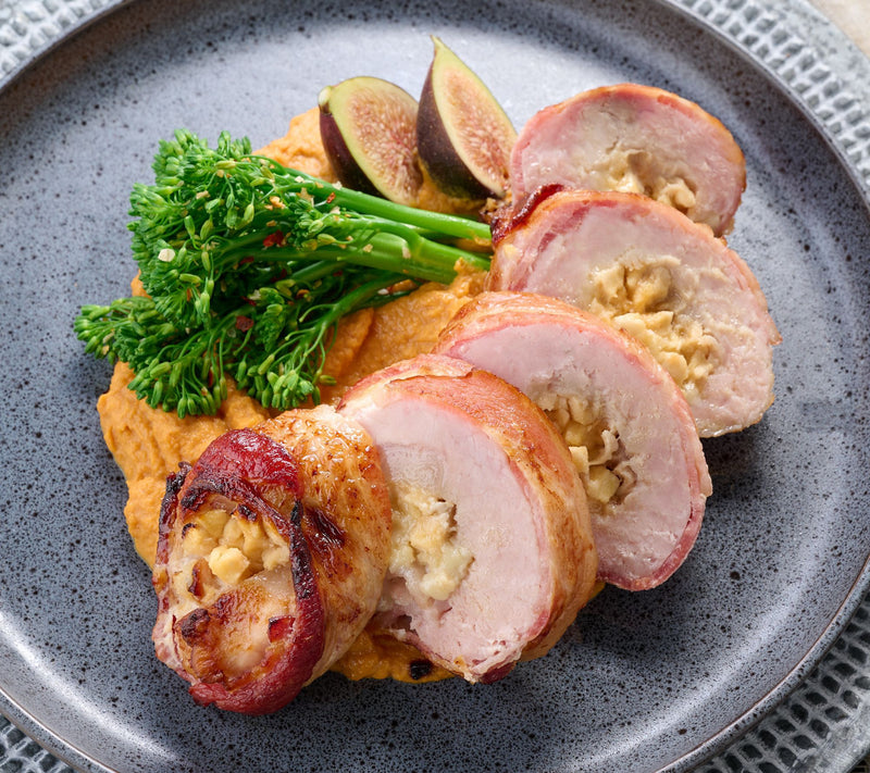 Family Farms (6) 14-oz Stuffed Bacon Wrapped Pork Loins — Main view