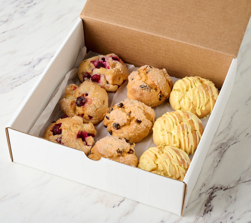Hahn's Bakery (9) 3 oz. Fresh Baked Butter Fruit Scones — View 2