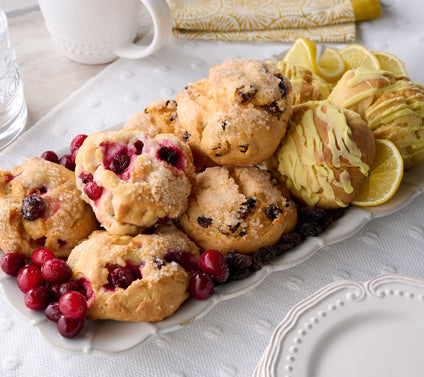 Hahn's Bakery (9) 3 oz. Fresh Baked Butter Fruit Scones