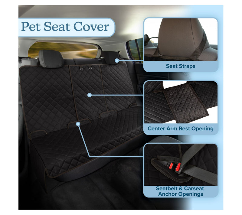 Petmaker Water-Resistant Seat Protector for Cars/SUVs & Trucks — View 2