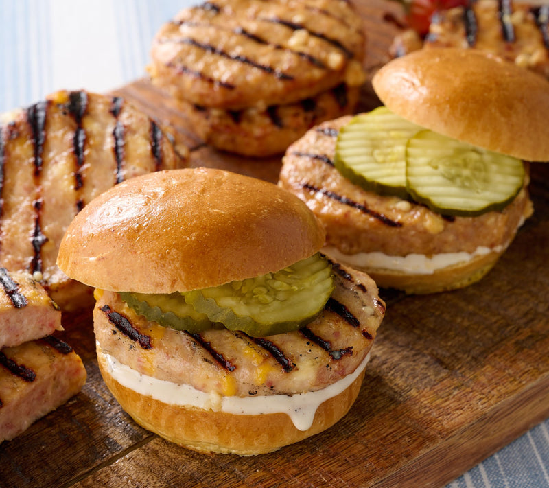 Family Farms (8) 5.3-oz Bacon & Cheese Stuffed Chicken Patties — Main view