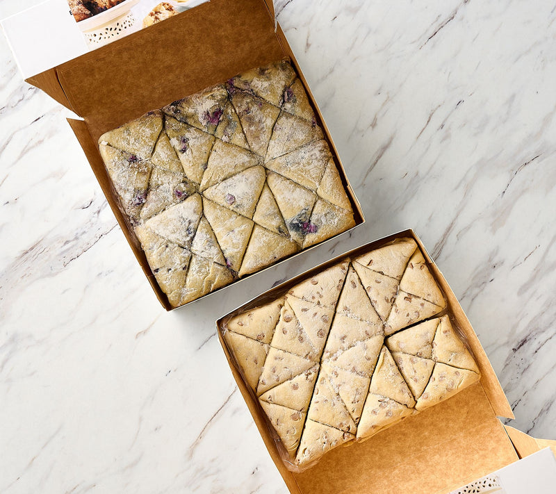 David's Cookies 48 Piece Ready to Bake Petite Scones — View 2