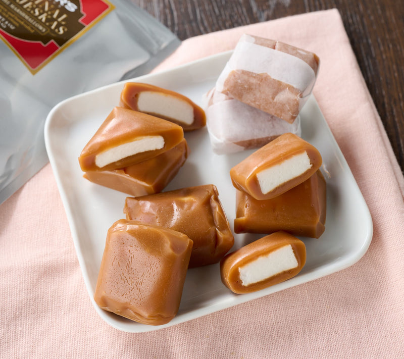 Bauers Candies (3) 8oz Bags Marshmallow Caramel Modjeskas — View 4