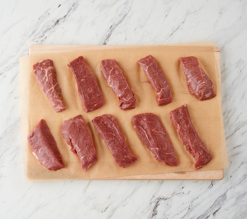 Kansas City Steak Co. (10) 4-oz Classic or Garlic Herb Sandwich Steaks — View 2