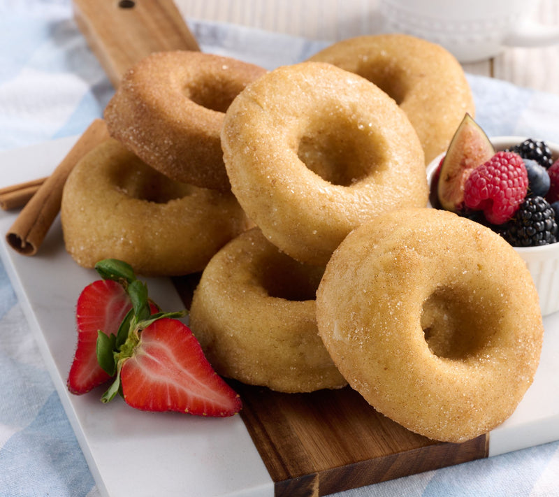San's Bakery 6-Piece Cinnamon Sugar Baked Donuts — Main view