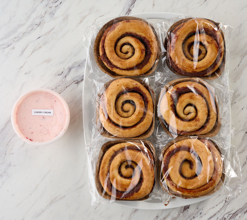 CinnaMom Bakery (6) 12-oz Jumbo Cinnamon Rolls with Buttercream — View 2