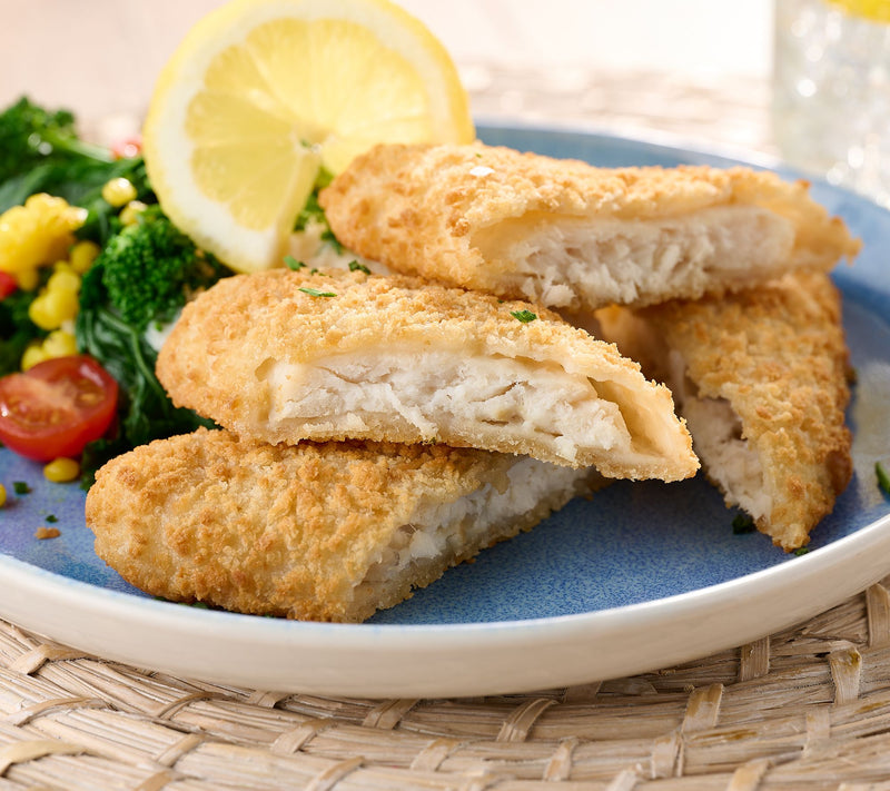 Egg Harbor (10) 3-oz Breaded Lemon Cape Hake Filets — Main view