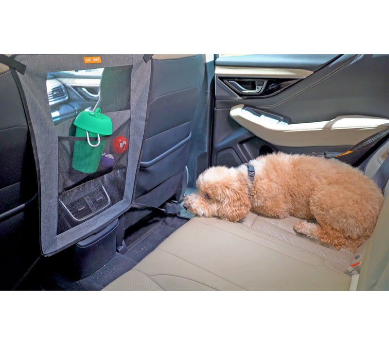 Pet Field 2-Piece Car Seatbelt Kit with Pet Barrier — View 2