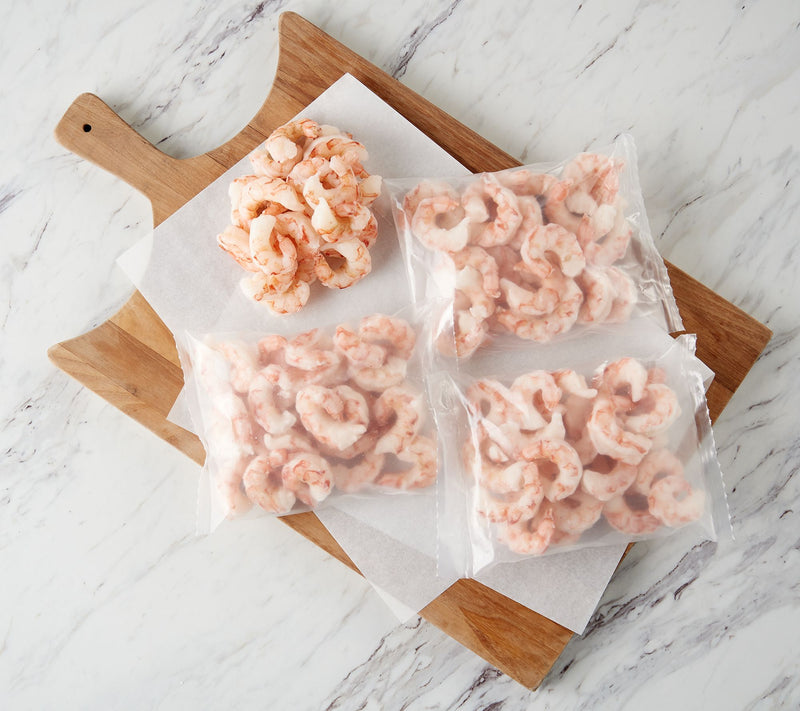 Anderson Seafoods 4-lbs. Wild Patagonian Pink Shrimp — View 2