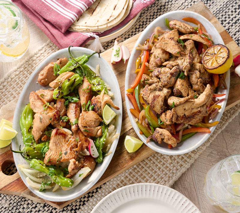 Rastelli's (8) 8-oz Lemon Herb or Teriyaki Chicken Fajita Strips — Main view