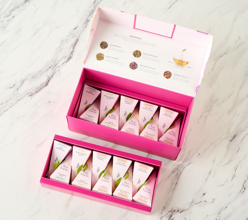 Tea Forte Mariposa Presentation Box of 20 Tea Infusers — View 2