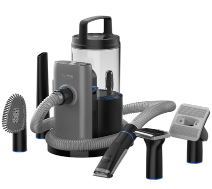 furMe 5-in-1 2L Professional PLUS Pet Grooming Vacuum Set