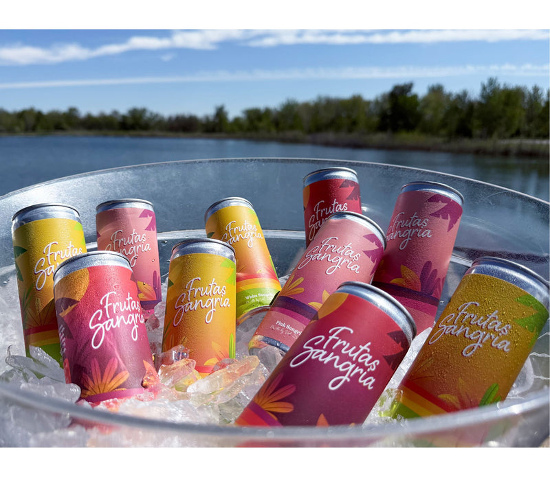 Vino Voyage Frutas Sangria (12) 250 ml Can of Sangria Wine — View 7