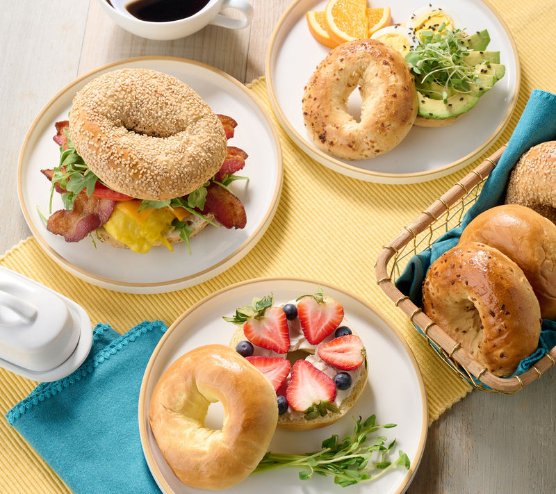 Just Bagels (24) NYC Kettle Boiled Classic or Challah Bagels — Main view