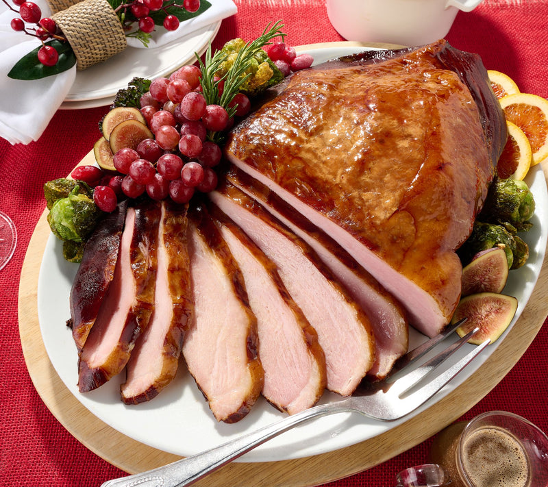 Rastelli's 5-lb Carving Ham w/ Brown Sugar & Spice Glaze — Main view