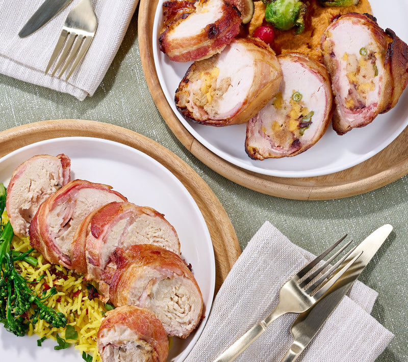 Family Farms (8) 14-oz Bacon Wrapped Stuffed Chicken Breasts — Main view