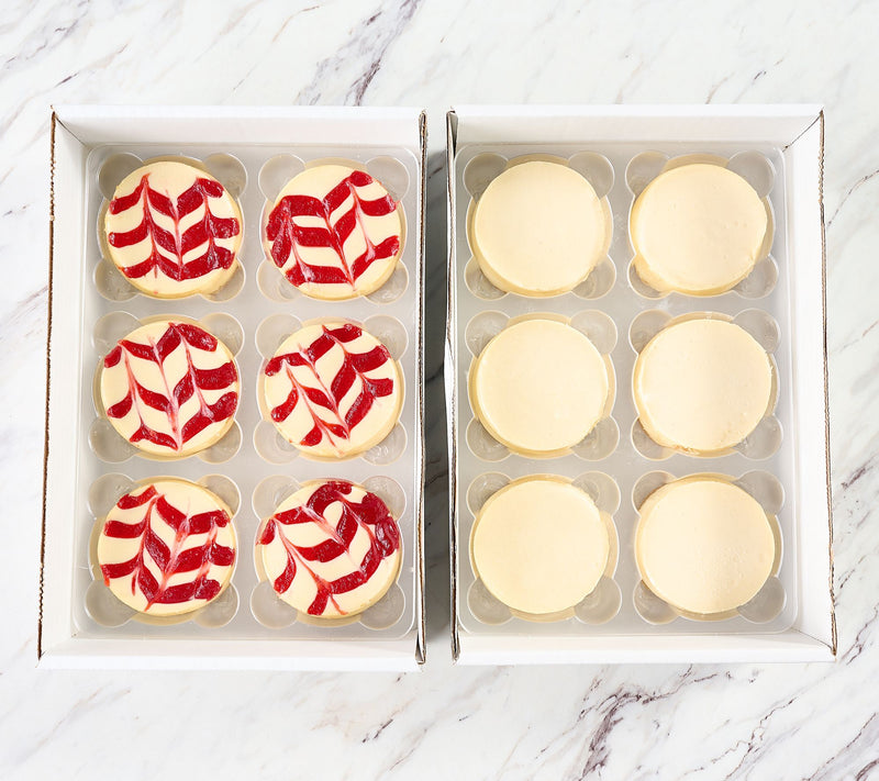 David's Cookies Set of 12 Individual Scratch Made Cheesecakes — View 2