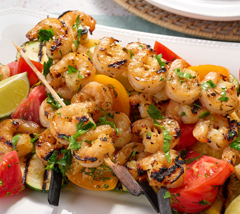 Egg Harbor 24-ct Ready-to-Grill Garlic & Herb Shrimp Skewers — Main view