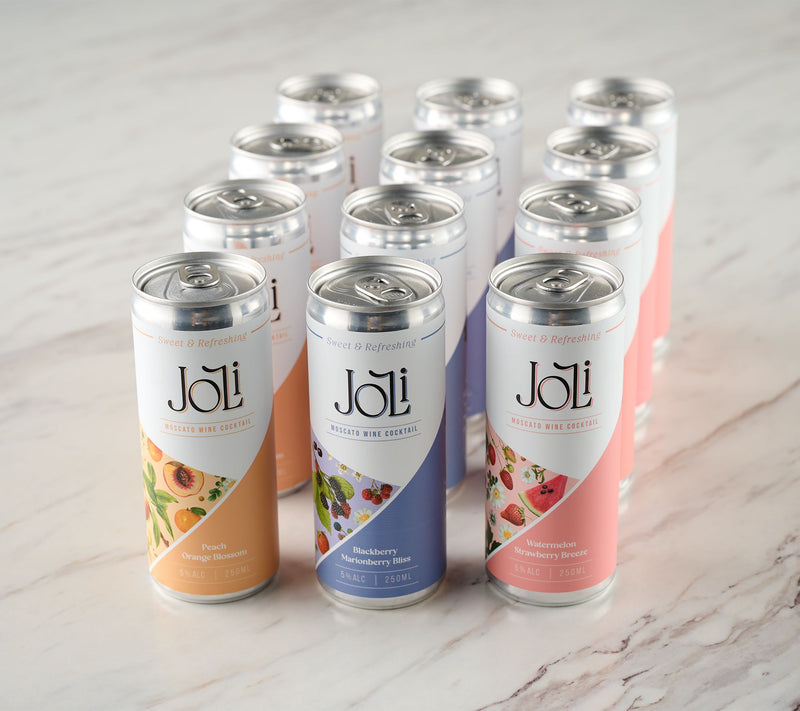 Vino Voyage Joli (12) 250ml Cans Moscato Wine Cocktails — View 3
