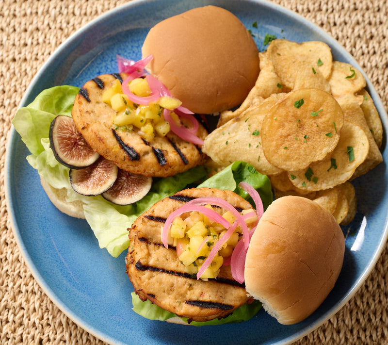 Egg Harbor (16) 4-oz Original or Sundried Tomato Salmon Burgers — Main view