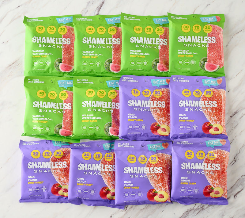 Shameless (12) 1.8oz Gummy Candy Sweet Lovers Variety — View 2