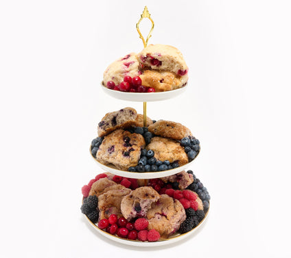 Hahn's Bakery (9) 3 oz Fresh Baked Butter Fruit Scones