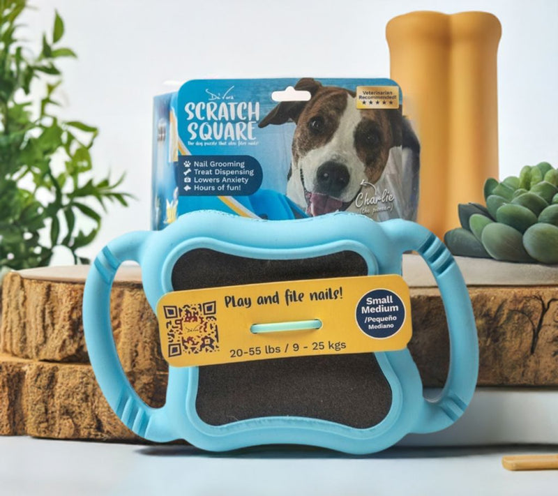 Scratch Square XS/SM Pet Grooming & Enrichment Toy by De'Vora — View 7