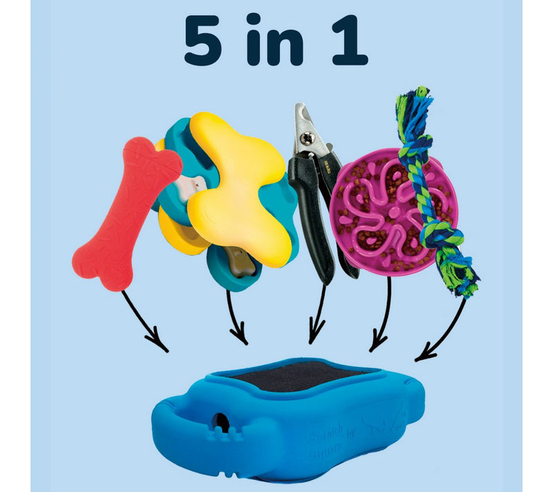 Scratch Square S/M Pet Grooming & Enrichment Toy by De'Vora — View 6