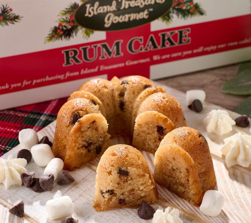 Island Tresures (4) 4 oz Rum Cake In Choice of Flavor — Main view