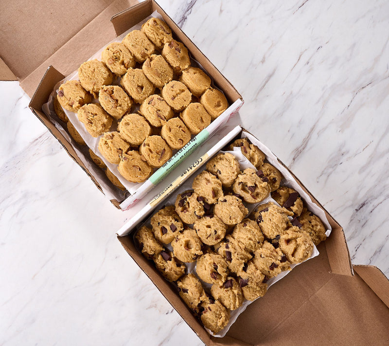 David's Cookies 80 Piece Preformed Ready to Bake Cookie Dough — View 2