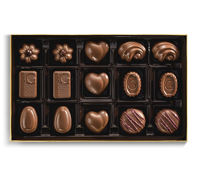 Godiva Milk Chocolate Gold Gift Box, 15 piece — View 2
