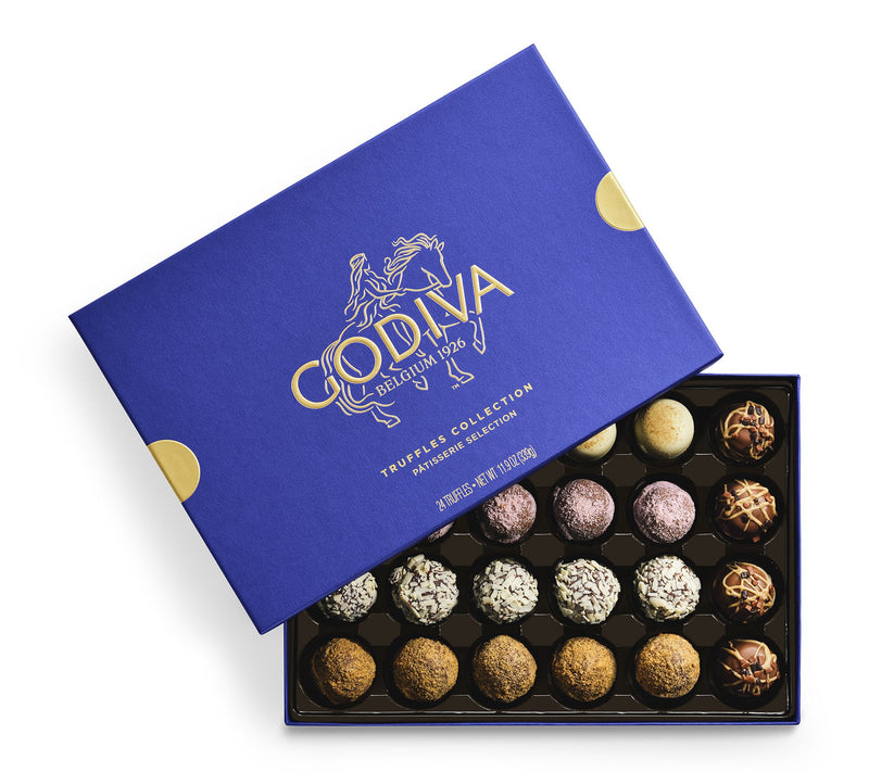Godiva Patisserie Chocolate Truffles Gift Box,24 piece — Main view