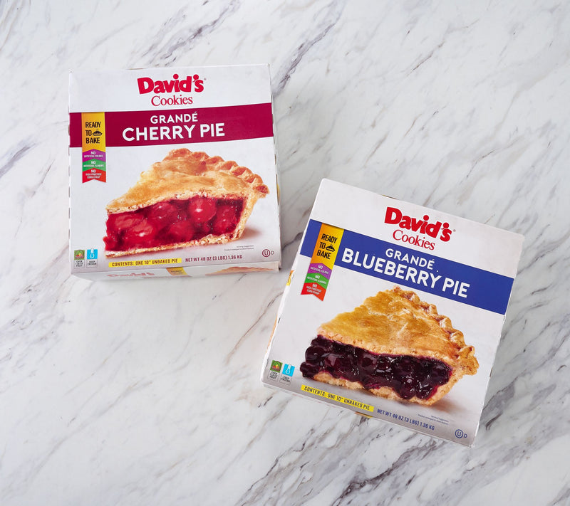 David's Cookies Set of (2) 3 lb Grande Classic Fruit Pies — View 2