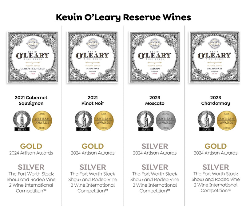 Kevin O'Leary Reserve Holiday Wines (3) 750ml Bottles — View 4