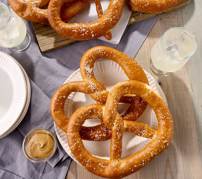 The Pretzel Co. (6) 10oz Monster Size Hand Twisted Soft Pretzels — Main view