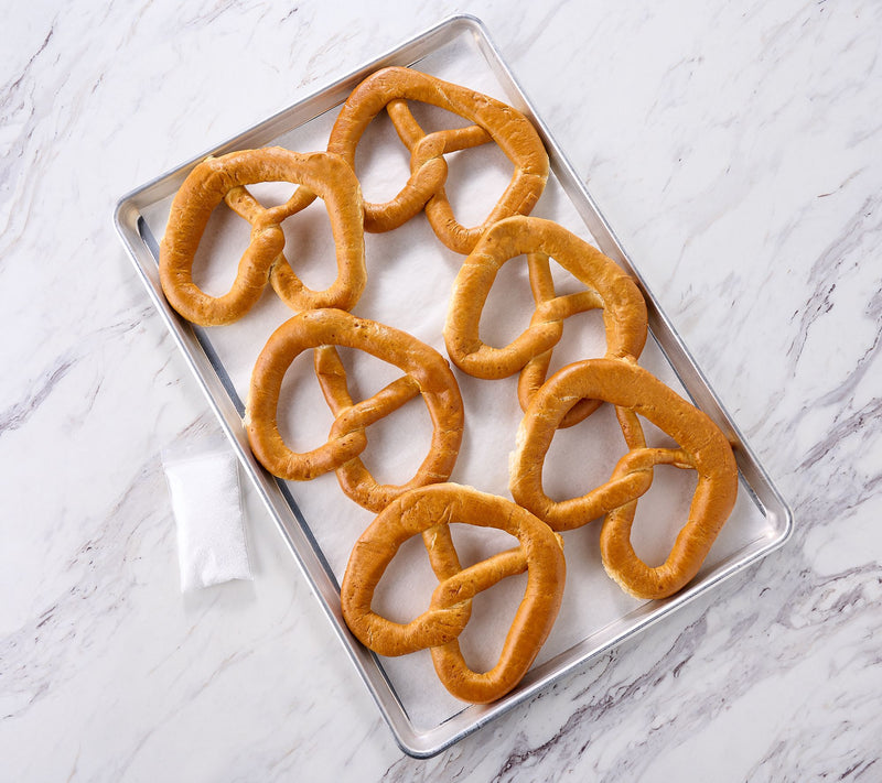 The Pretzel Co. (6) 10oz Monster Size Hand Twisted Soft Pretzels — View 2